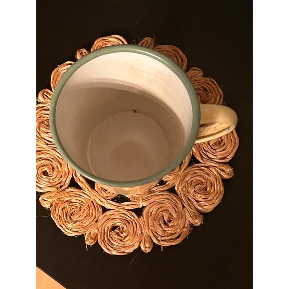 Tin Cup Enamel Ware Bumper Harvest Cup - Picture 5 of 7